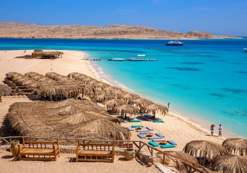 Top Strand beim Hurghada Ausflug auf Mahmya